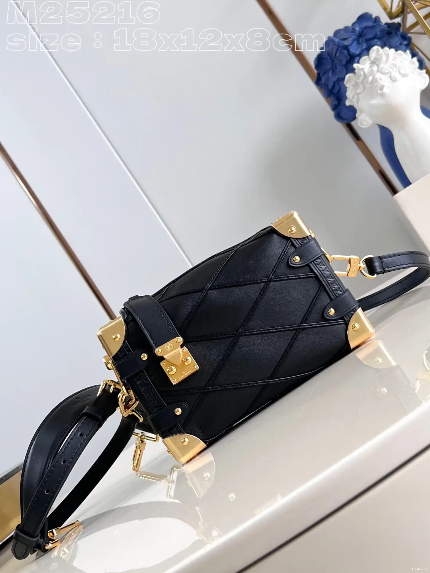 Frstbag ru Side VUITTON Trunk PM-18*12.5*8CM LOUIS 0614